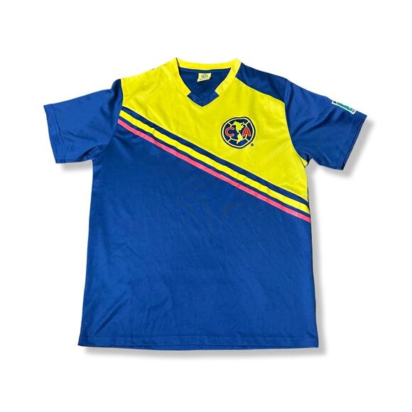 America Mexican Soccer League Jersey Men’s size Small Blue - Picture 1 of 6